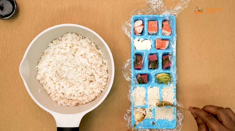 Ice Cube Sushi Recipe